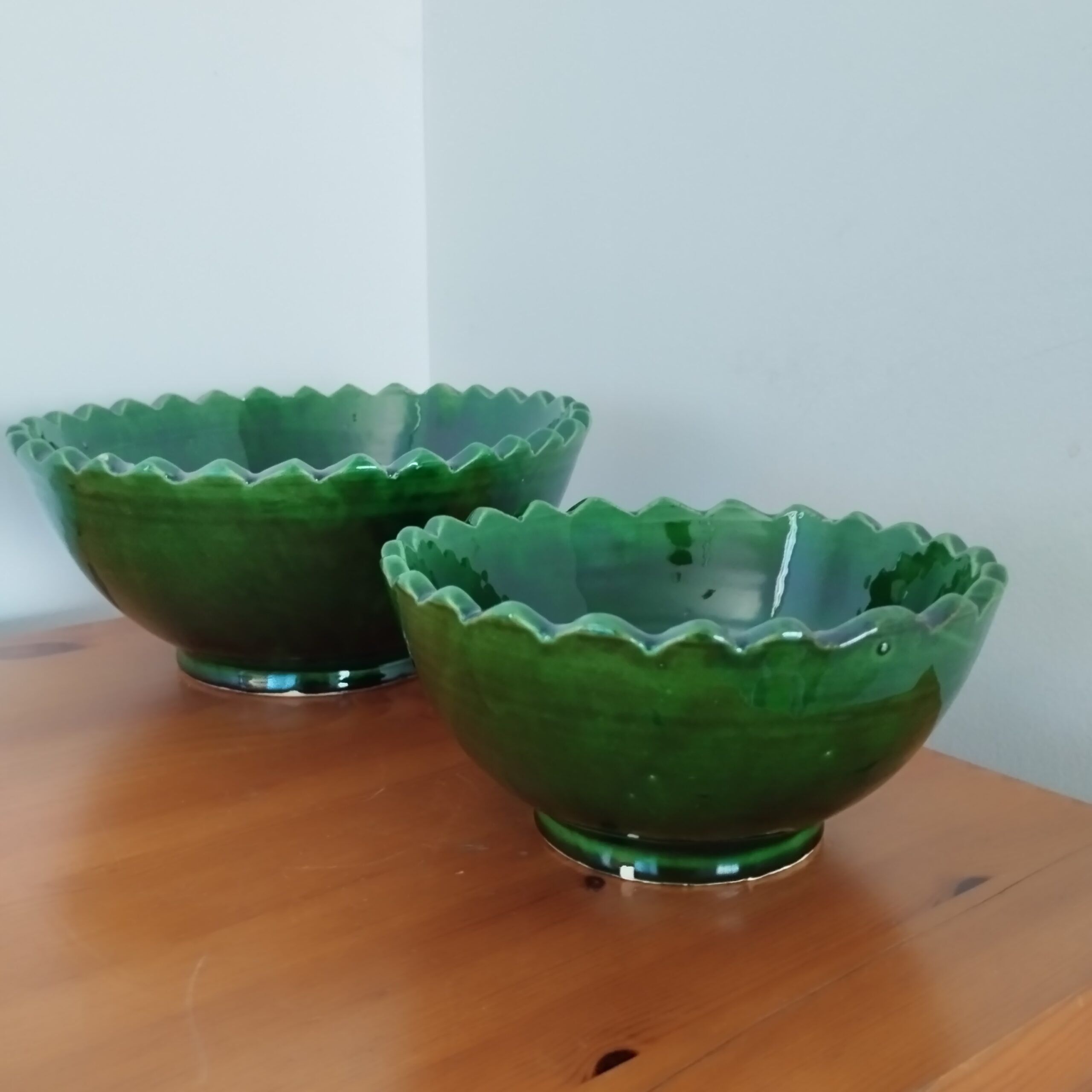 Bol et saladier vert sauge – Image 4