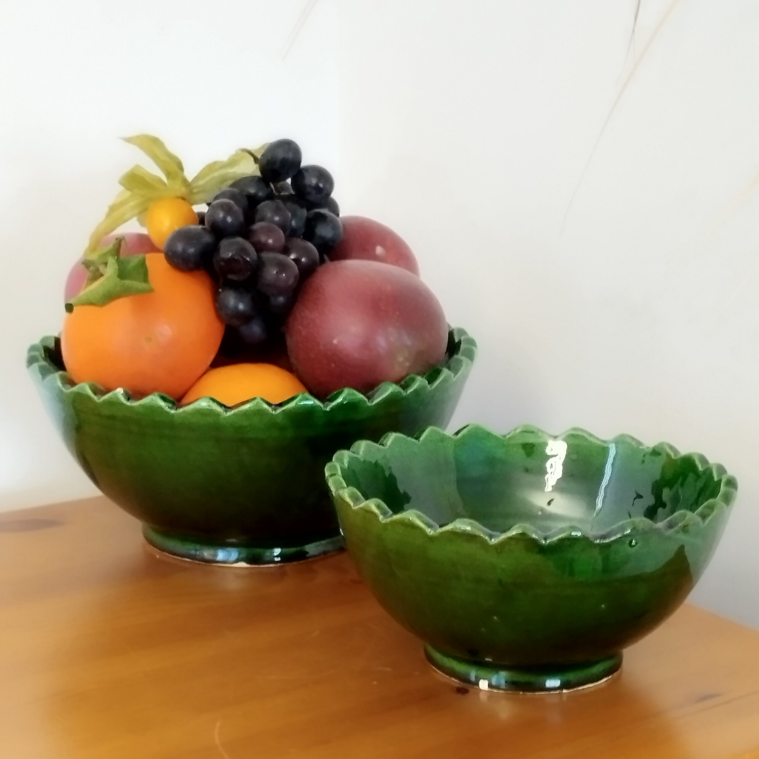 Bol et saladier vert sauge – Image 3