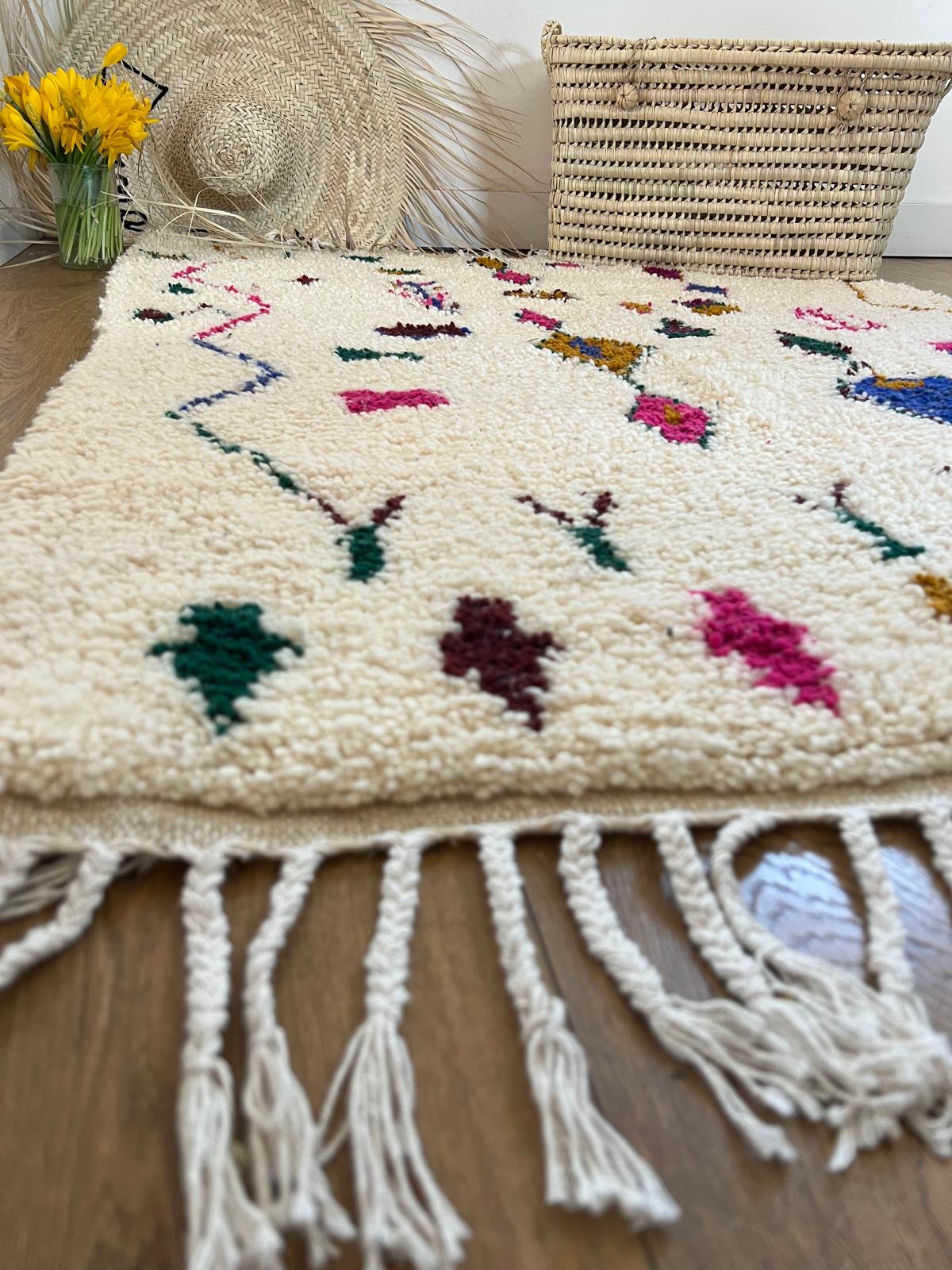 Tapis berbère Azilal à motifs – Image 3