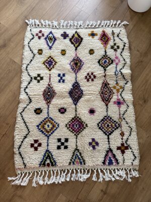 Tapis berbère Azilal (petit à losanges)