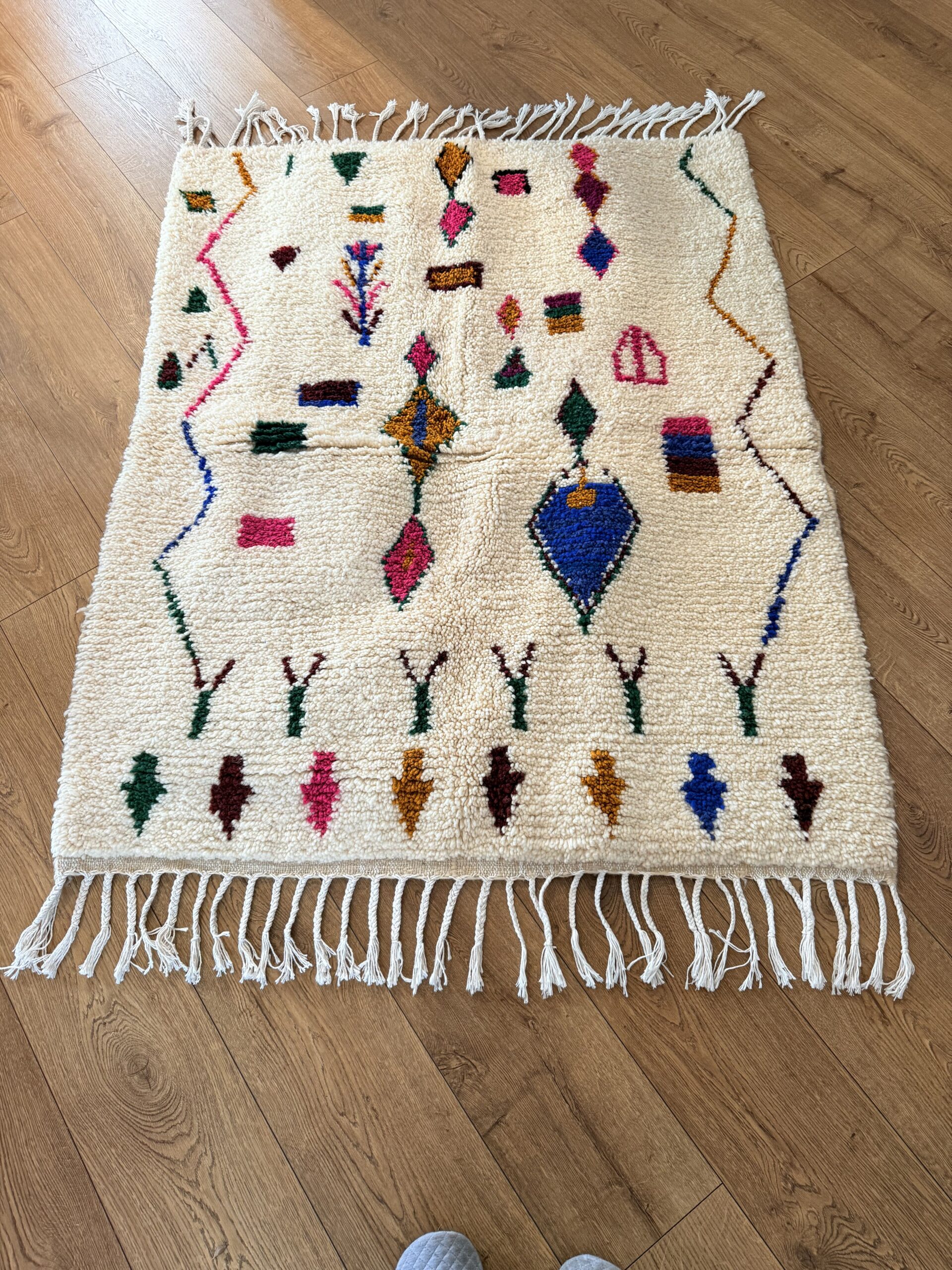 Tapis berbère Azilal à motifs – Image 4