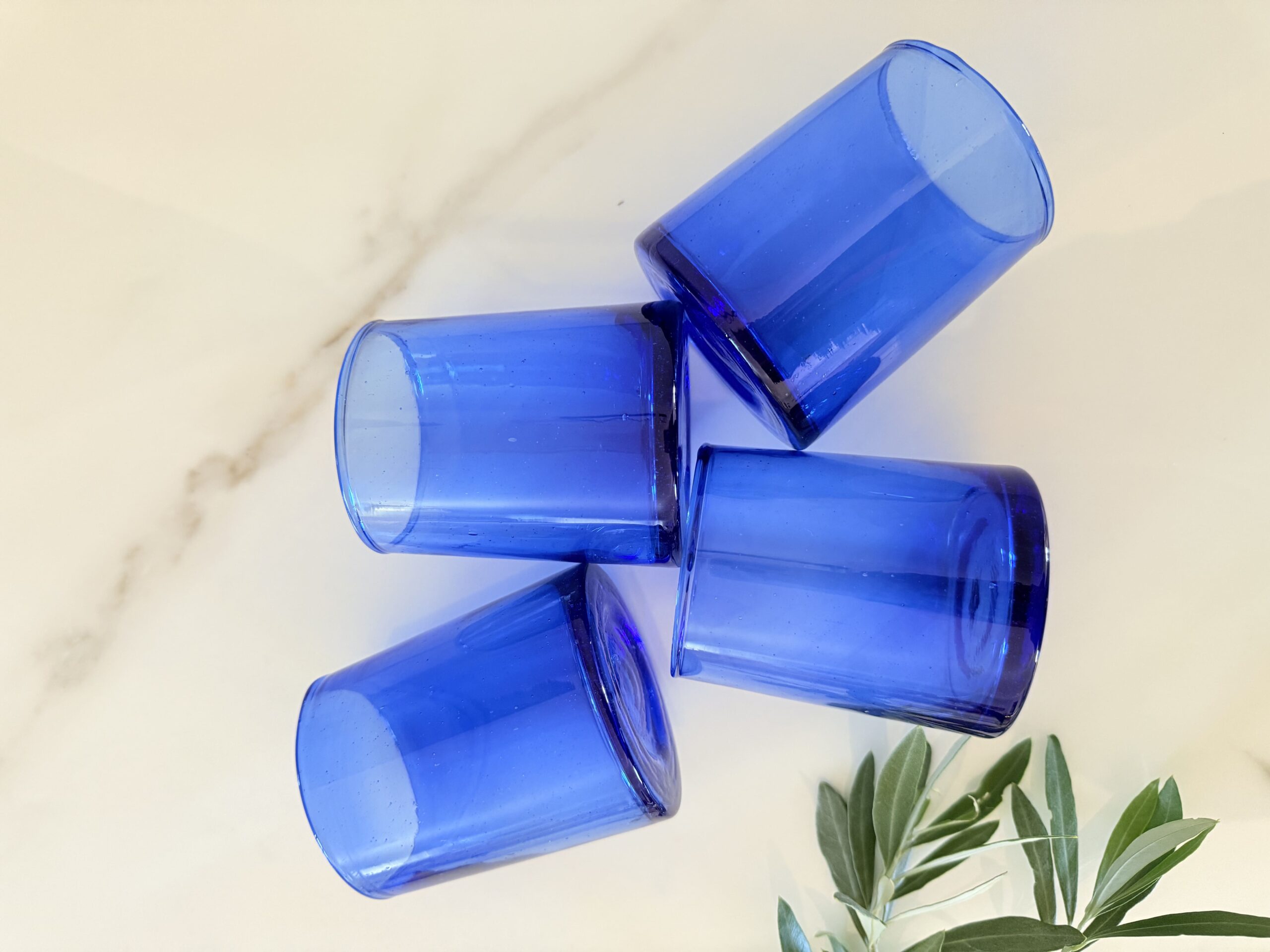 Verre Collection Beldi: L'Art du Recyclage Soufflé – Image 5