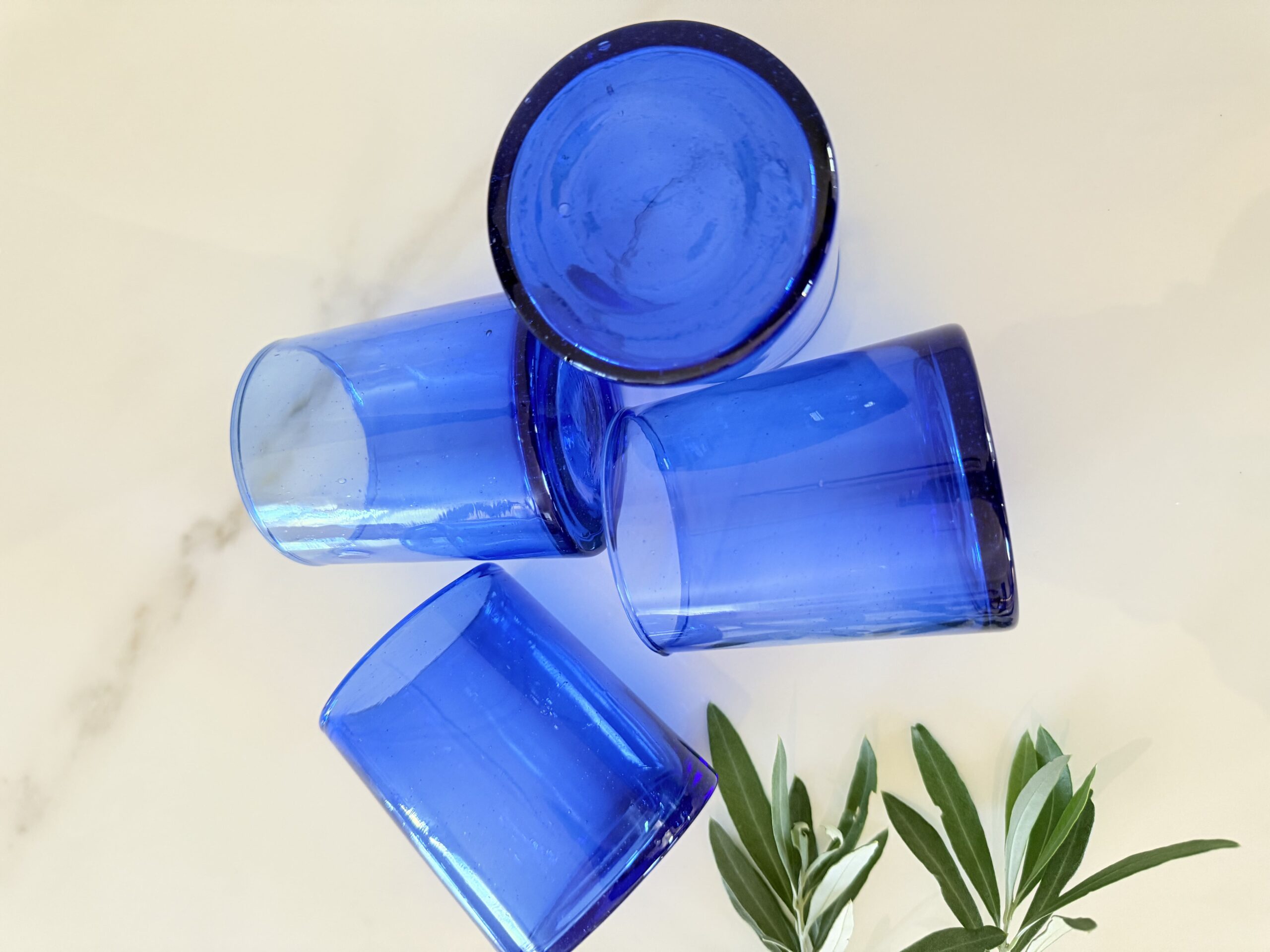 Verre Collection Beldi: L'Art du Recyclage Soufflé – Image 2