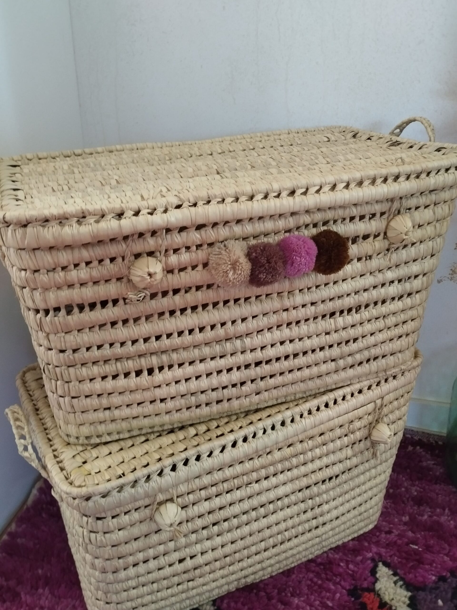 Malle en feuille de palmier – Image 2