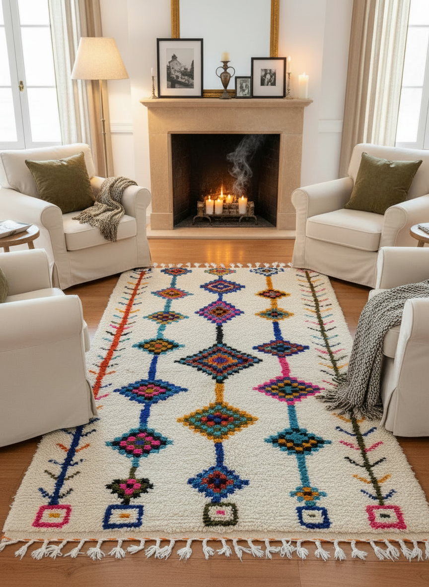 Grand tapis berbère Azilal